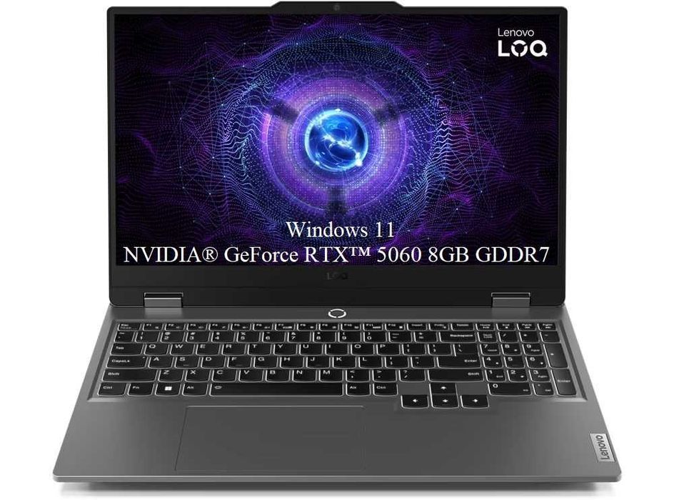 15.6" Lenovo LOQ /i5-13450HX/ 16GB/ 1TB SSD/ NVIDIA RTX 5060 8GB/Win11