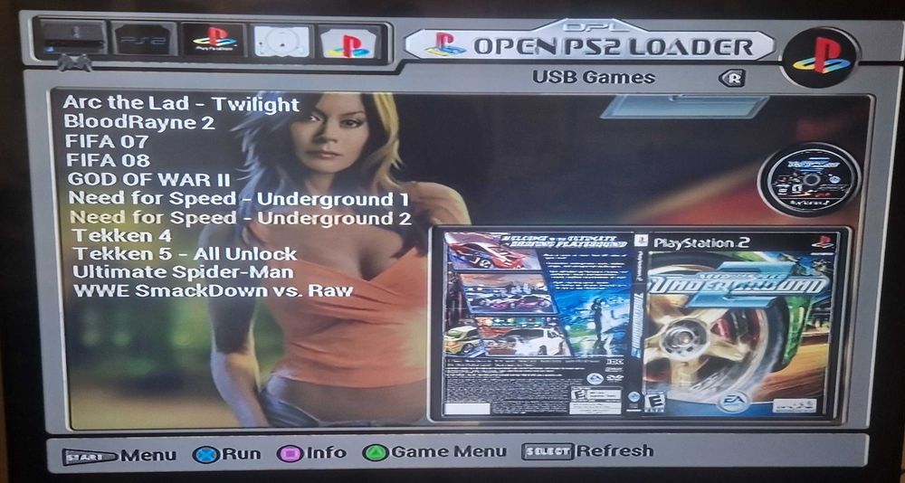 Playstation 2 хак със 170 игри Playstation 1 и Playstation 2