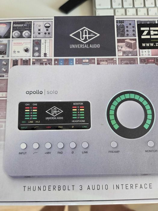 UAD apollo solo mac (studio sound card)