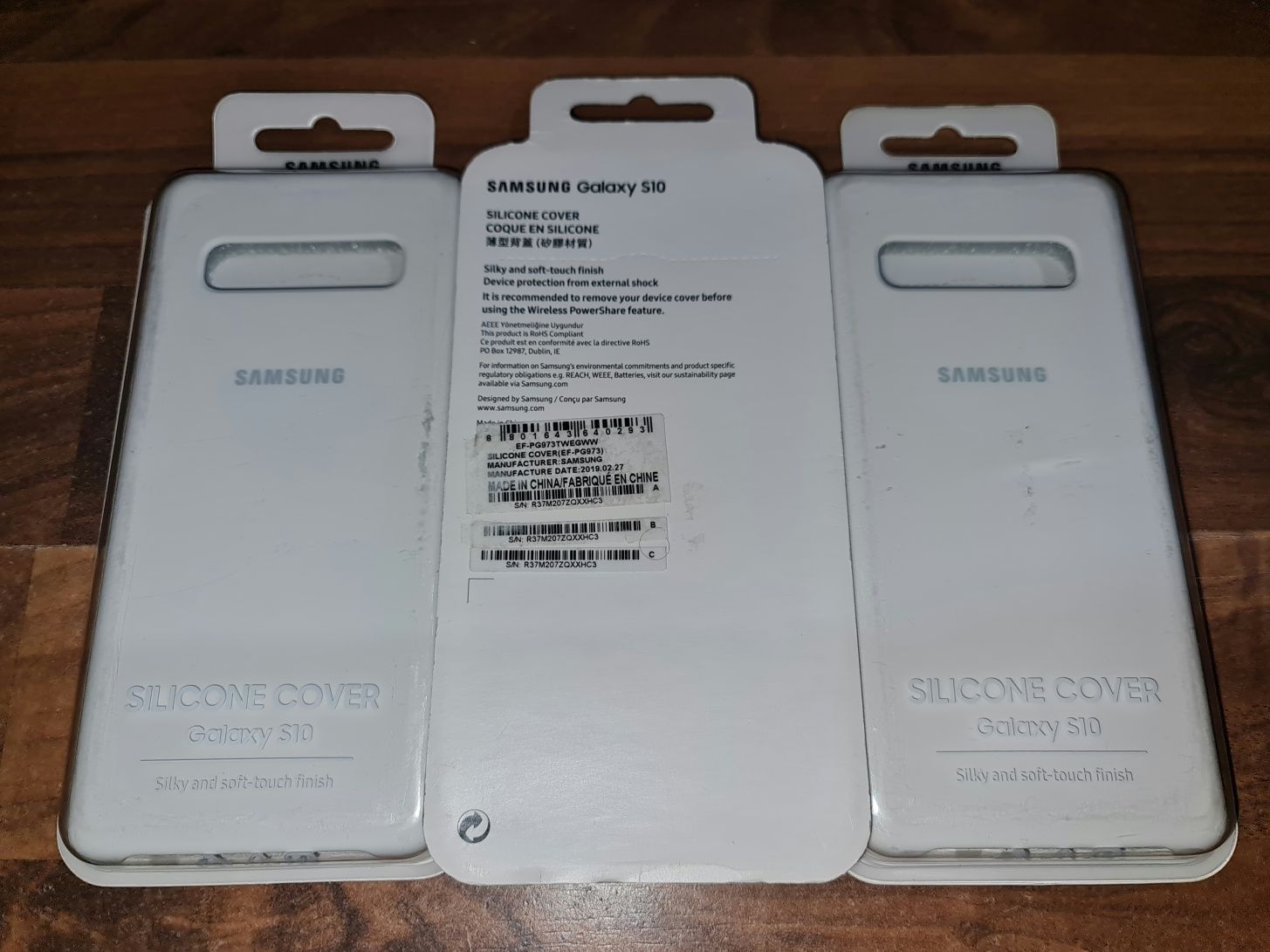 Husa silicon originala Samsung Silicone Cover Galaxy S10 G973