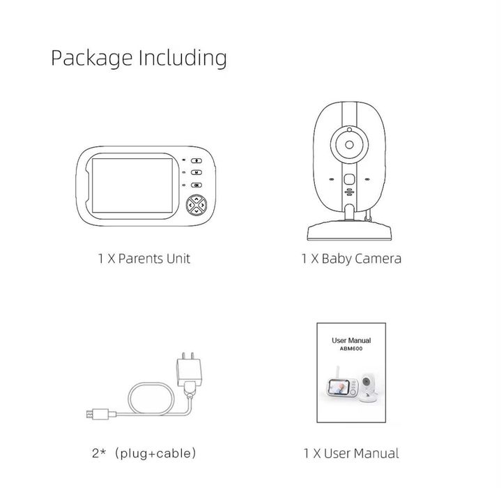 Baby Monitor - Camera pentru bebelusi - NOUA - SIGILATA