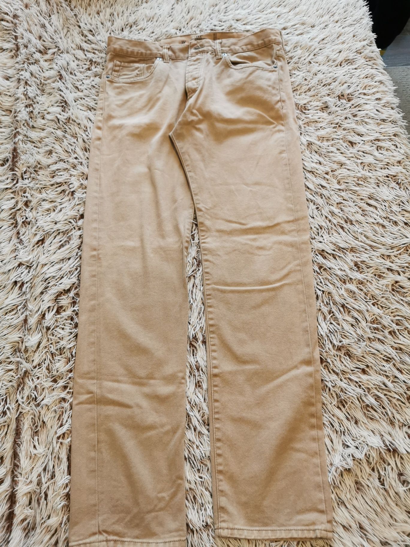 Blugi bej H&M marimea M