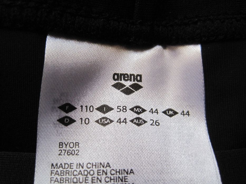 Slip Arena Byor, mărimea 10/XXL, nou (costum de înot)