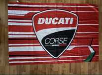 Ducati Corse steag oficial, pentru fanii motorsportului 145x100 cm