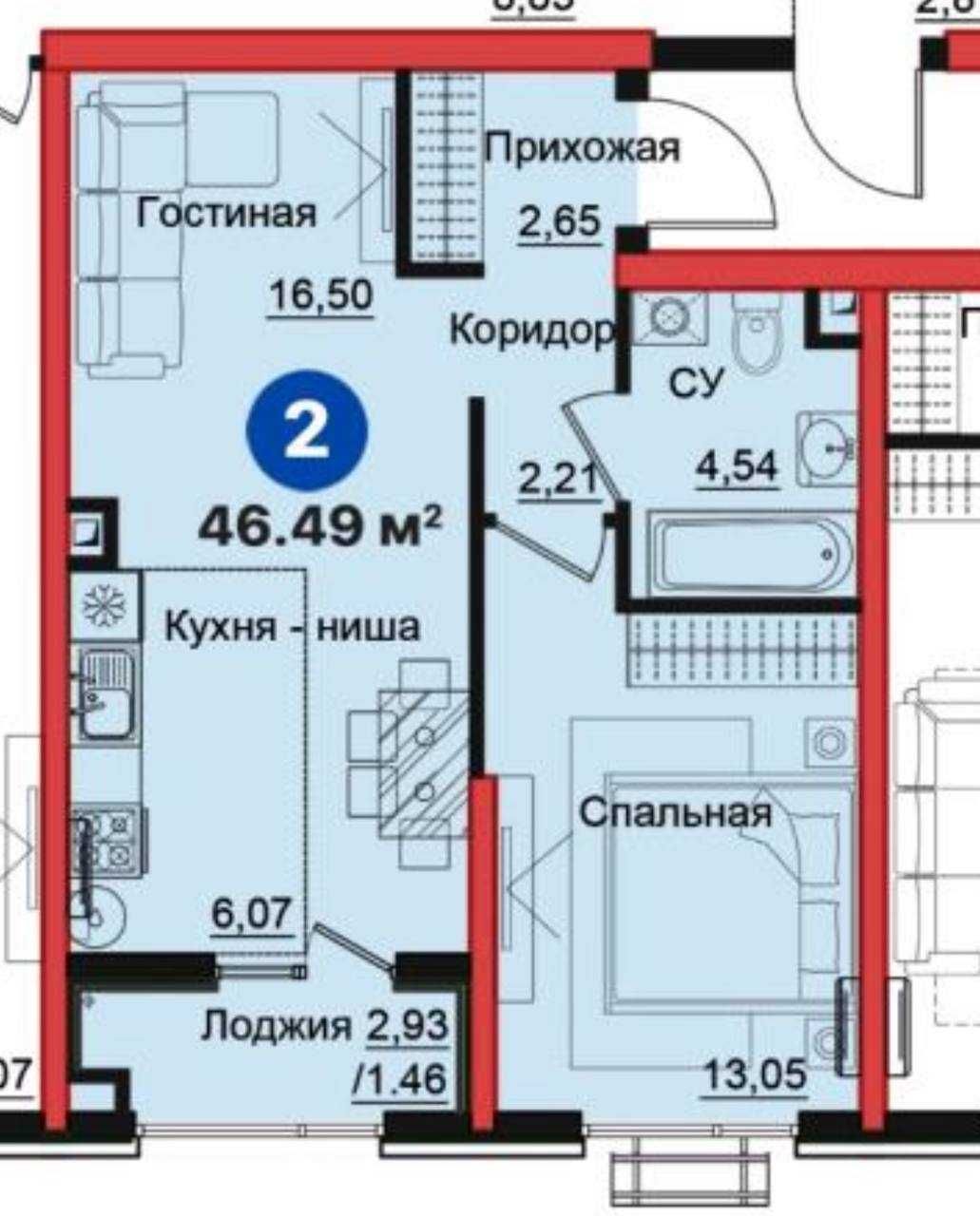 Продаётся новая своя 2/1/12 в ЖК NRG YANGI BAXT