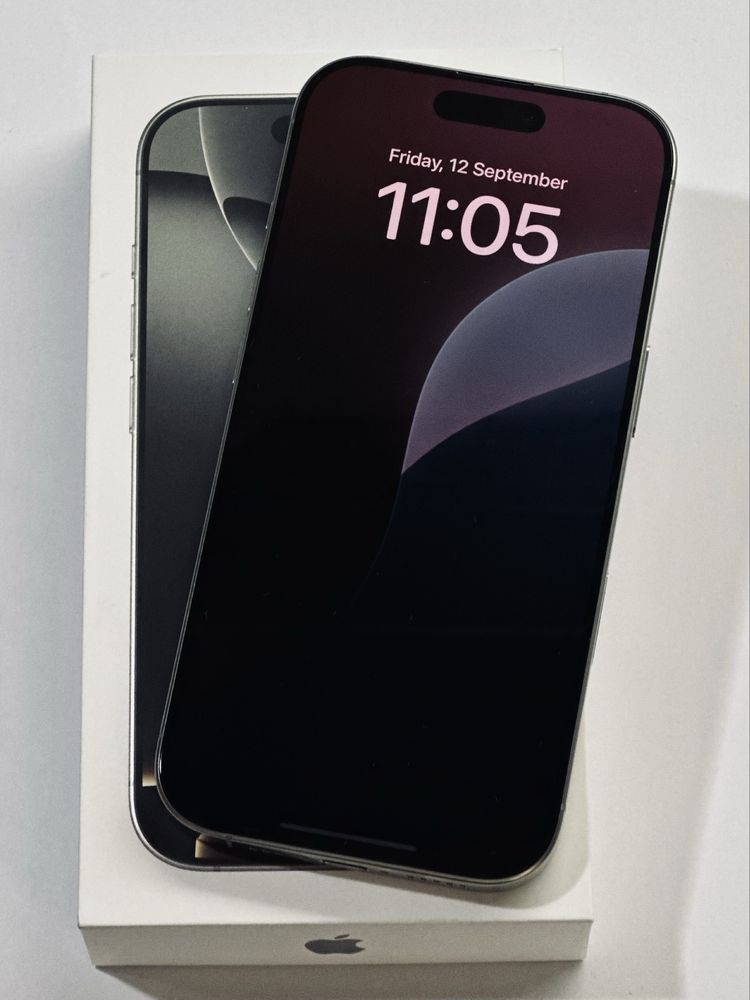 Нов! iPhone 16 Pro Titanium 100% battery