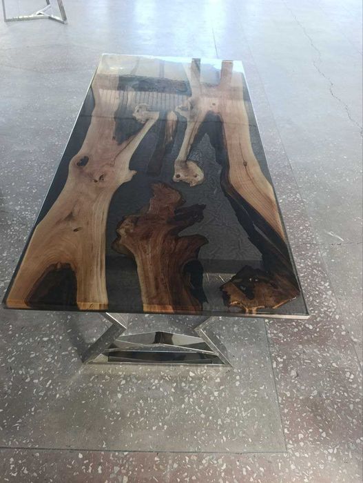 Cтол из эпоксидной смолы любого размера