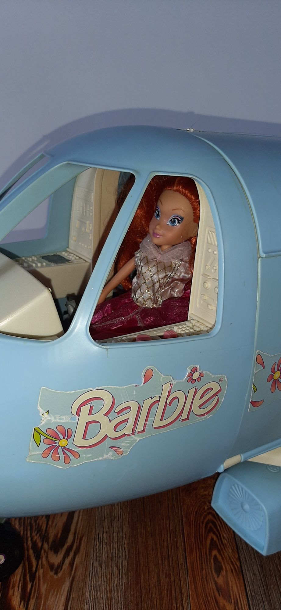 Avion barbie deosebit interactiv