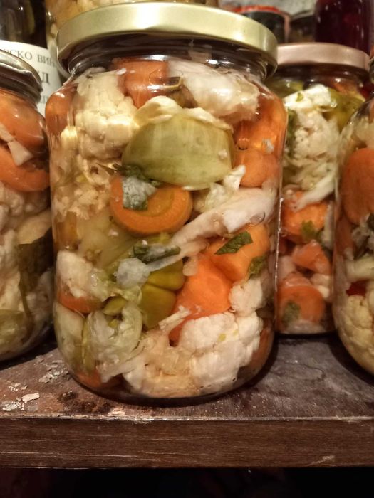 Домашна царска туршия без варене