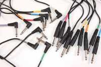 Set 9 cabluri cu conectori jack-jack de 6,3 mm, NOI