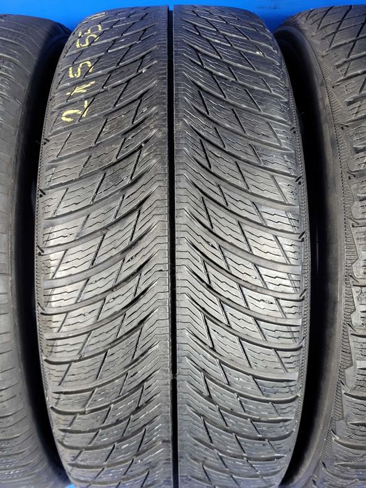 Vand 4 anvelope m+s 215 55 18 Michelin +Bridgestone foarte foarte bune