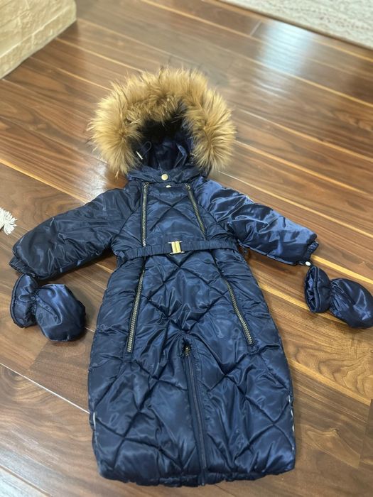 Продам детский зимний комбинезон - трансформер SUBERBYBER рост 68 см