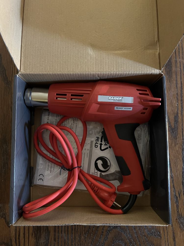 Raider RD-НG17 heat gun пистолет за горещ въздух