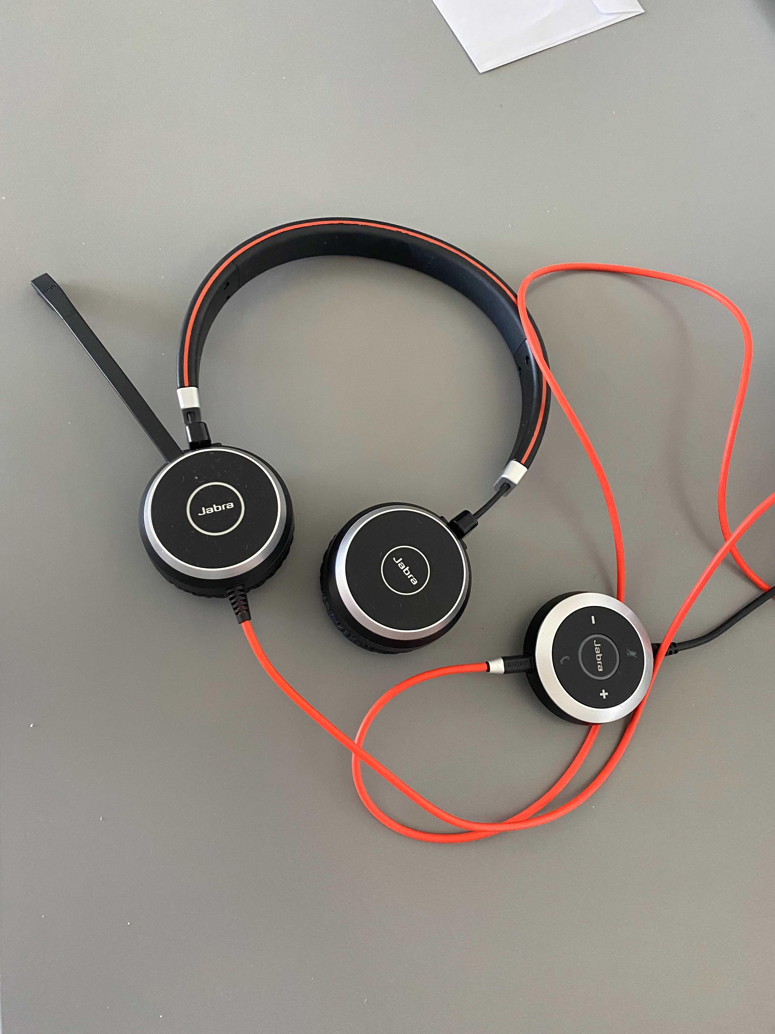 Jabra Evolve 40 MS Stereo Headset Слушалки са нови. (не употребявани)