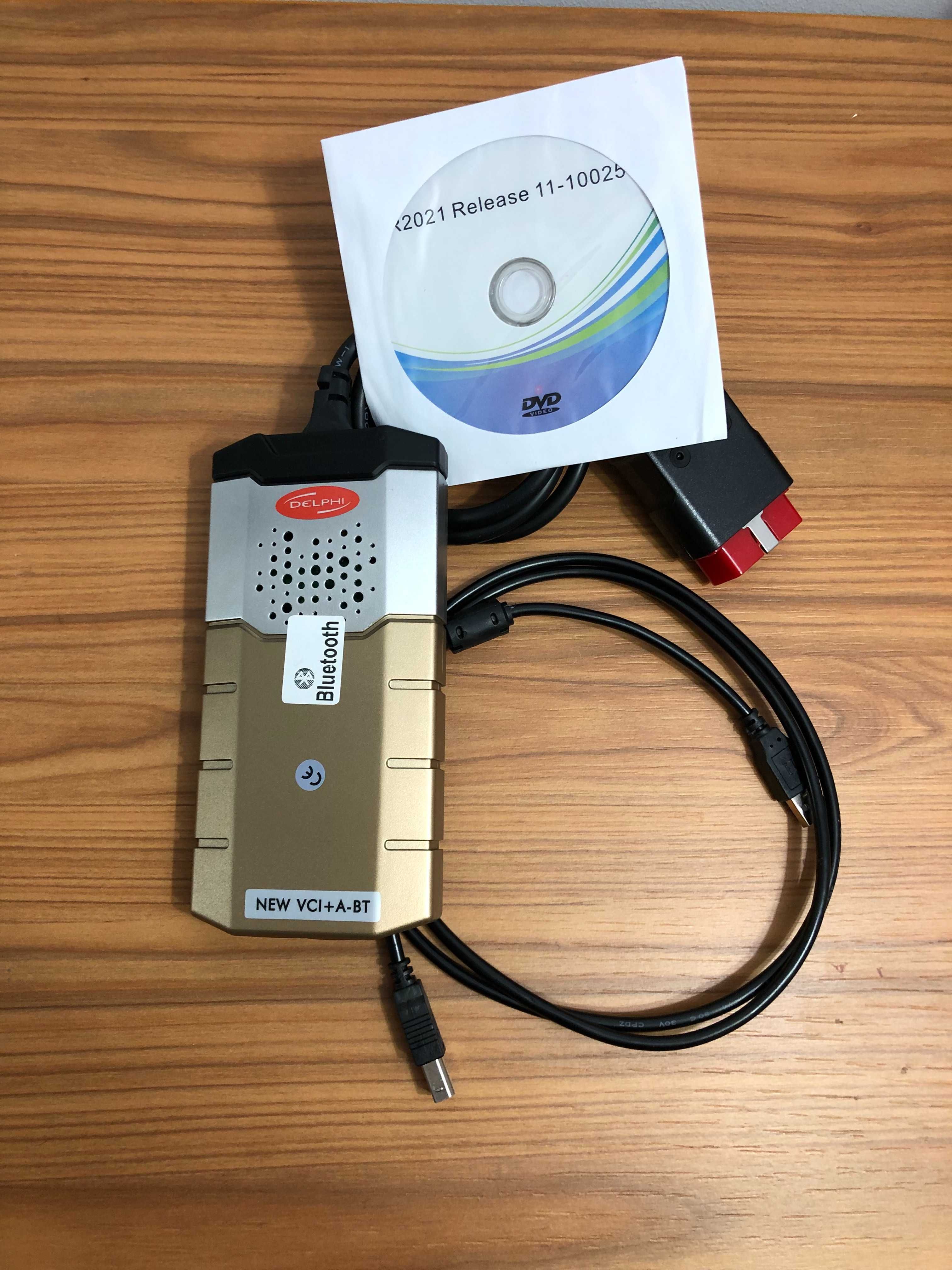 Diagnoza / Tester Delphi DS150E 2021 + VCDS Vag Com Hex V2 23.3