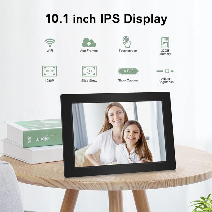 Ramă foto digitală Smart Home,cloud Veidoo 10 inch,negru,sigilat