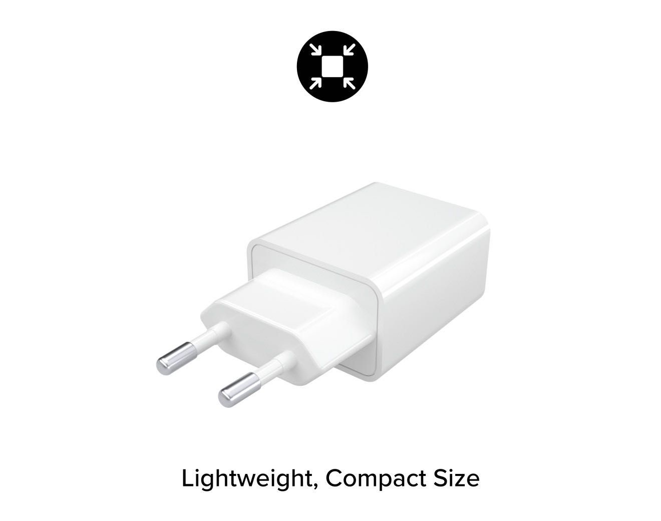 Зарядно Mophie Essentials ACC PWR Adapter USB-C 20W PD
