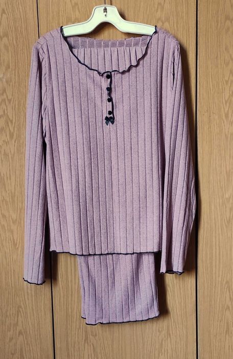 Луксозна, мека, лека дамска пижама, памук Нова 2-3ХЛ PLUS SIZE.