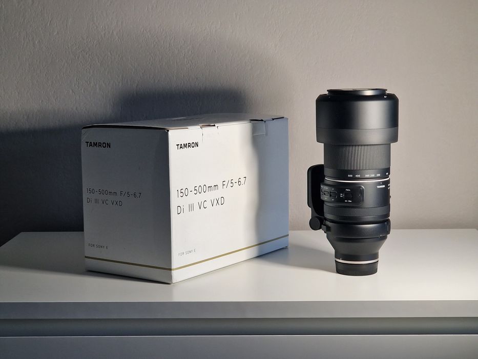150-500mm Tamron teleobiectiv zoom Sony FE
