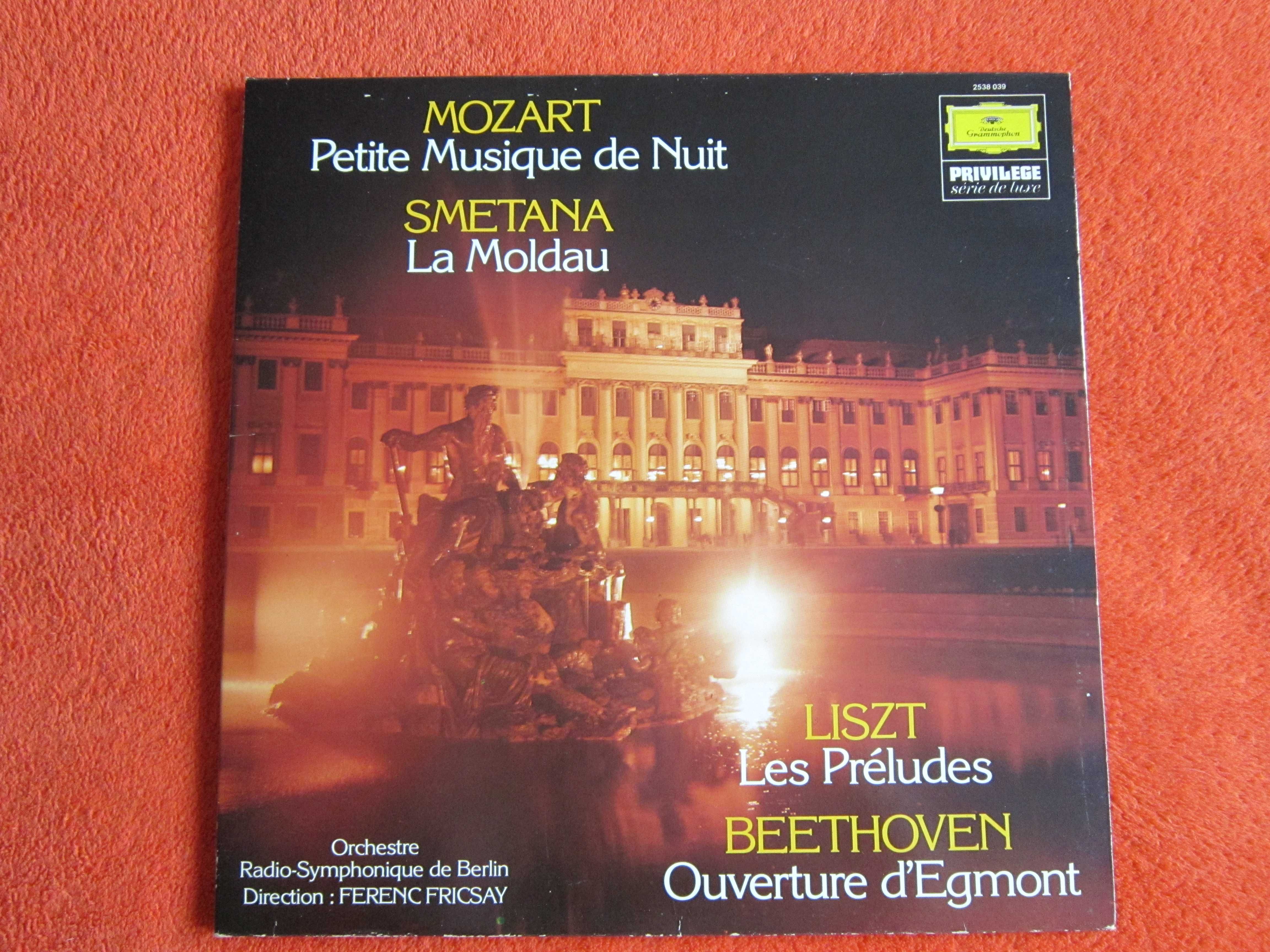 vinil Ferenc Fricsay-Mozart,Beethoven,Smetana,Liszt, Franta'80