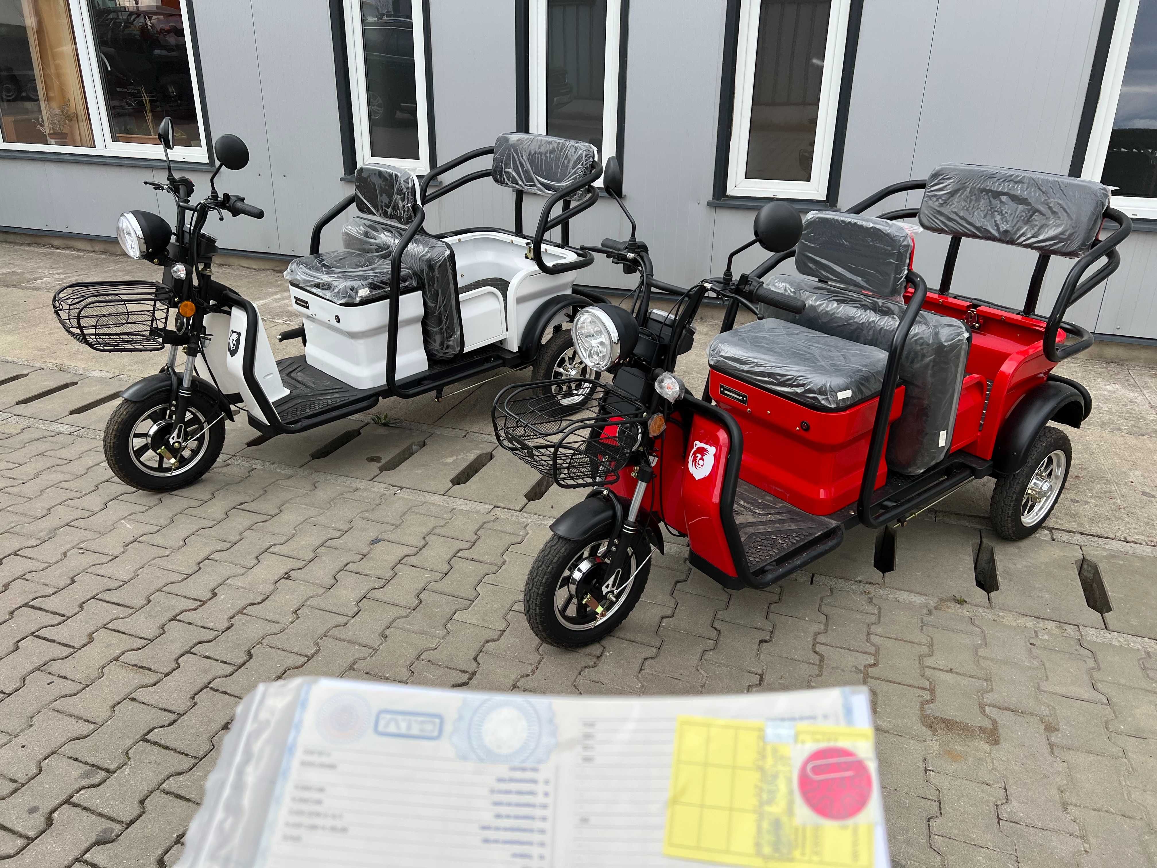 Triciclu electric tuk tuk Thor Travel  nou Agramix