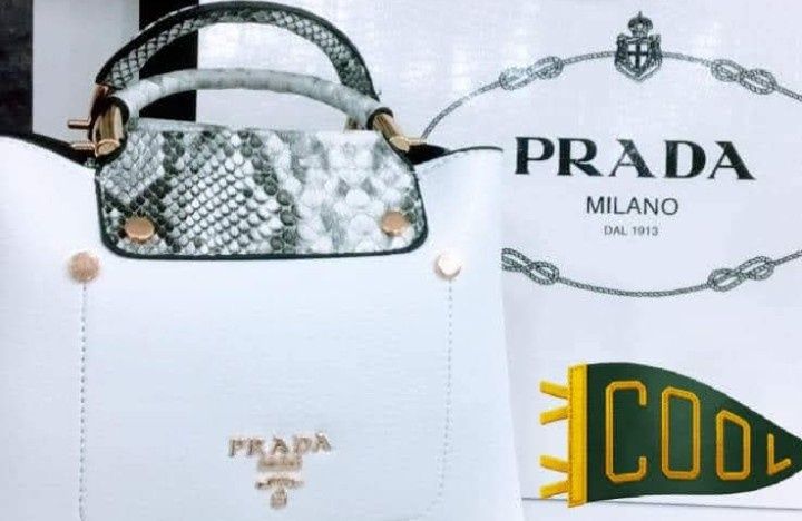 Geanta Prada,insertii animal print,curea detasabila