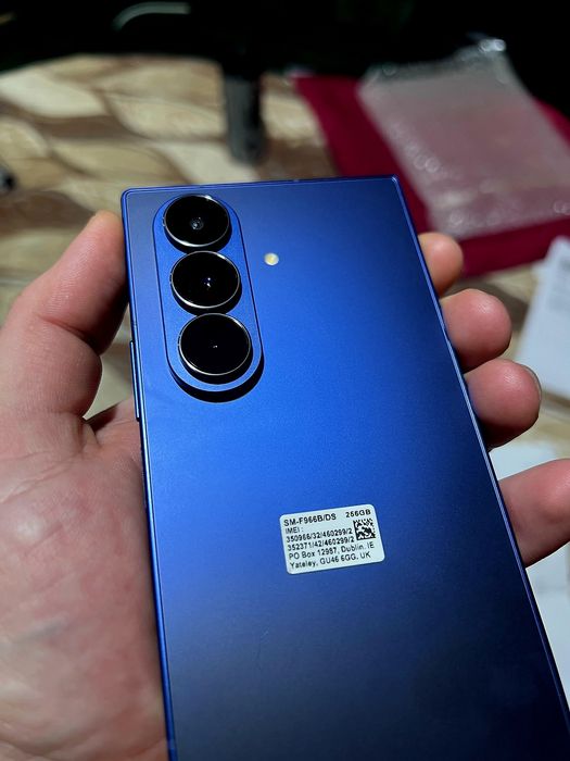 Samsung Galaxy Z Fold 7 Blue Shadow! Като нов! Гаранция!