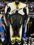 Кожен мото екип ALPINESTARS ATEM V2,1 част,48-S,,гърбица и слайдери