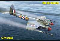 сборная модель самолета D.H. Hornet 1/72 Англия!