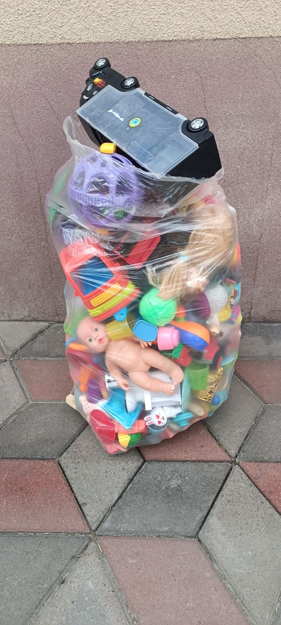 Игрушки мешком разное