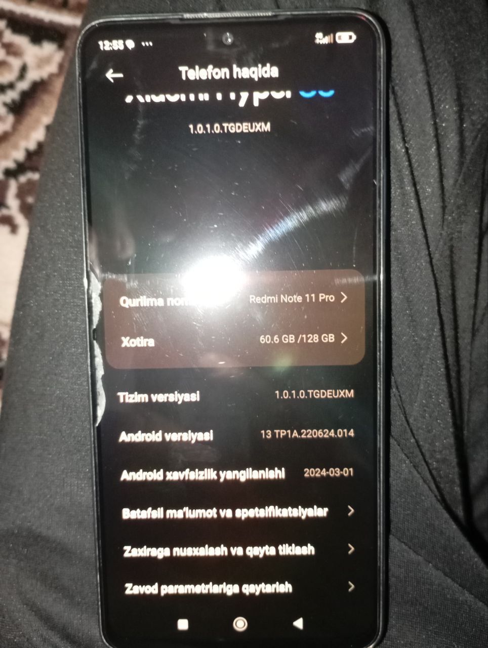 Redmi note 11 pro