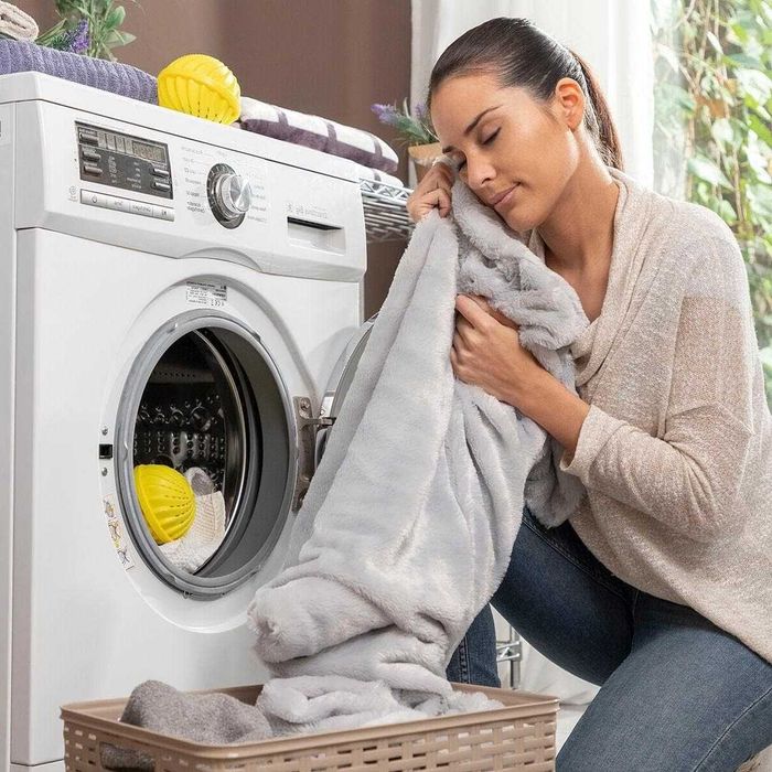 Bile ecologice pentru spalare fara detergent, perle ceramice, 2 bucati