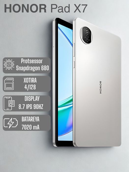 Honor X7 8.7 – Новая модель | 1 год гарантии | Лучшая цена!