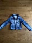 Geaca blugi fete scurta