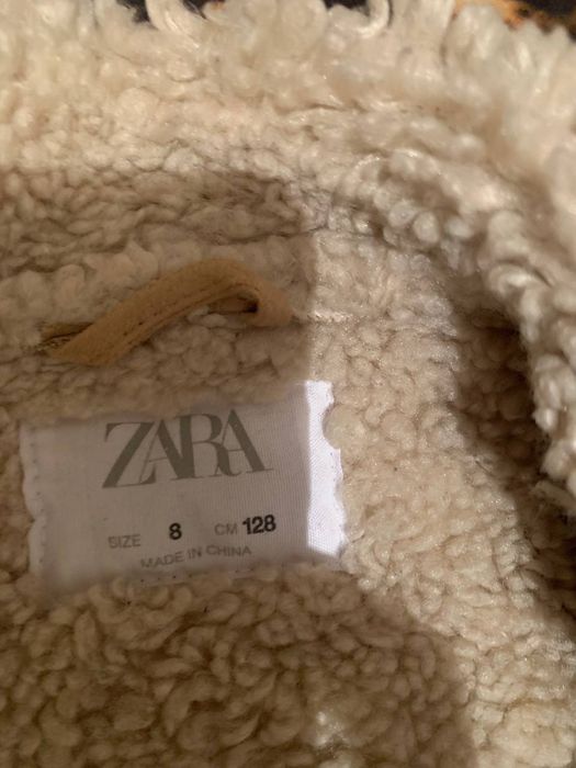 Детская тёплая дублёнка