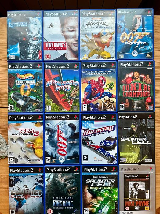 Игри за Плейстейшън 2 PlayStation PS2 PS 2 Games Колекция PS2 ПС2