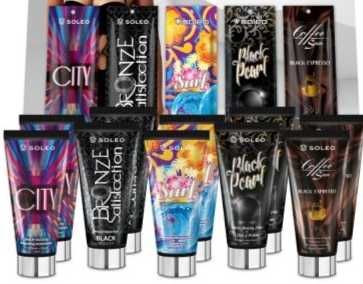 Crema pentru solar Soleo, pentru saloane si private. Preturi reduse