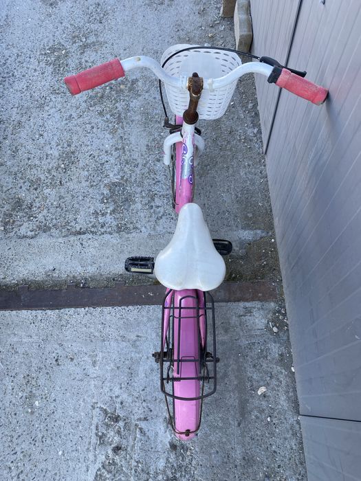 Bicicleta copii fetita 6-8 ani Princess Frozen Pink Scirocco Queen