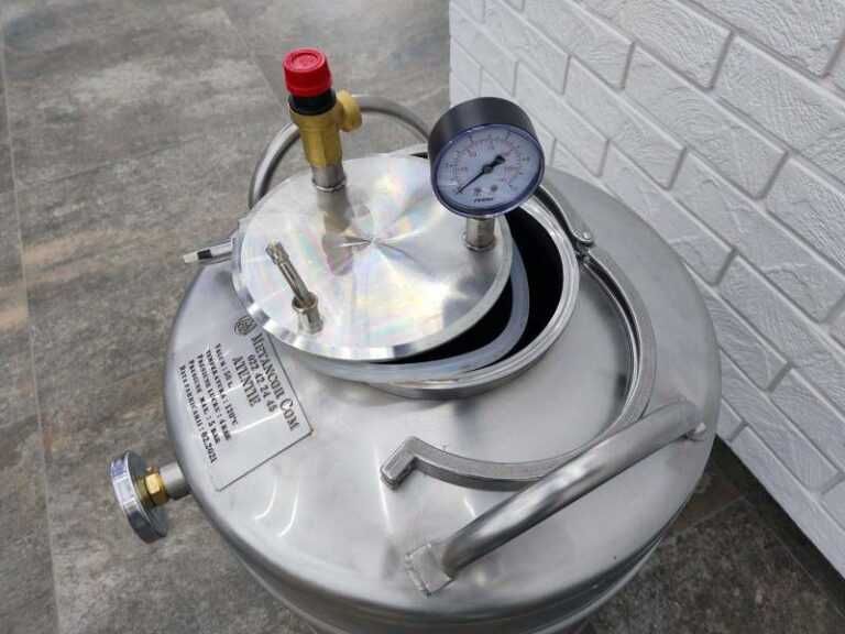 Autoclav 20L pentru fabricarea conservelor Transport Gratuit NOU