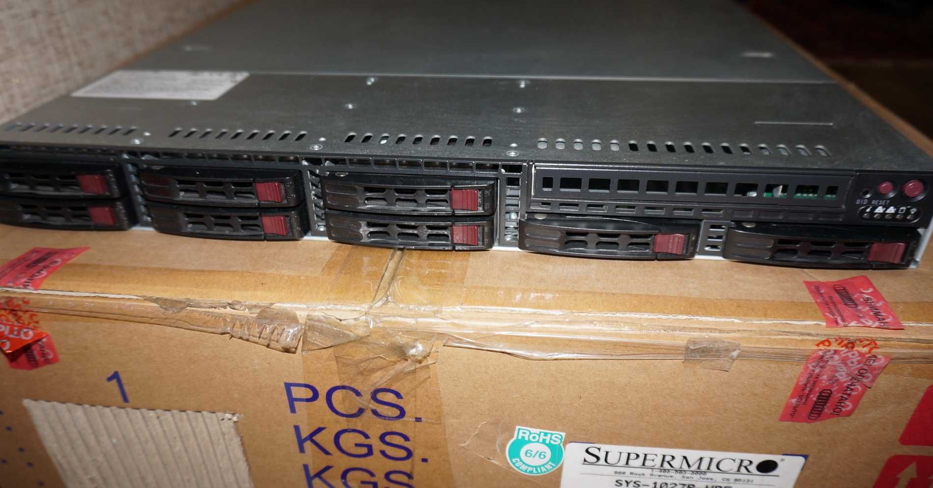 Серверы Supermicro б.у.