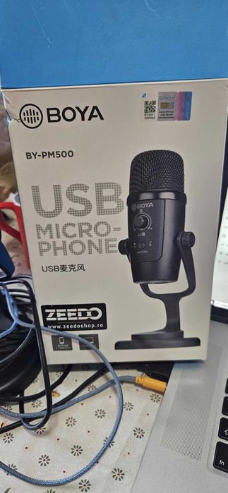 Microfon Boya BY-PM500 Studio Condensator USB