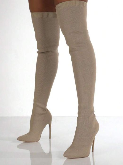 Чизми , Ботуши на висок ток 2 цвята