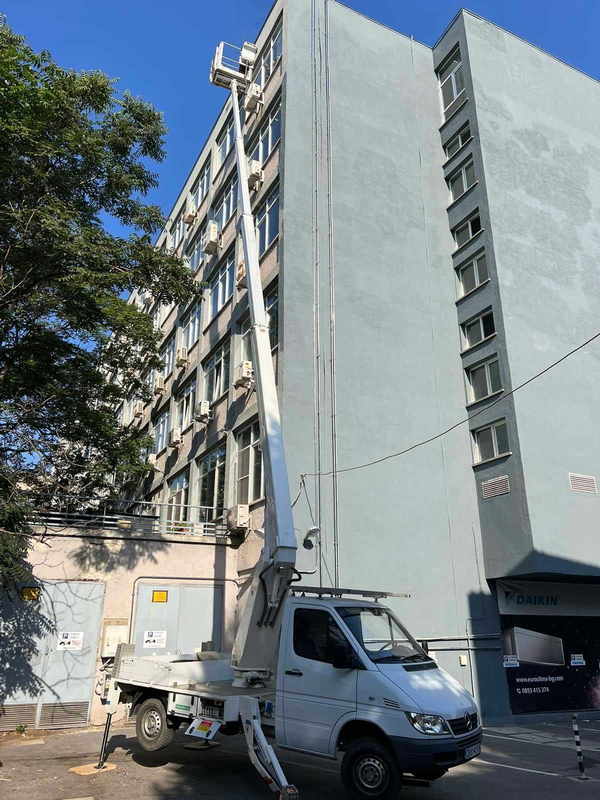 Автовишки под наем,вишки до 27м.