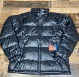 Columbia Jacket Men Sz 2XL Black Pike Lake Puffer Insulated Omni-Heat
