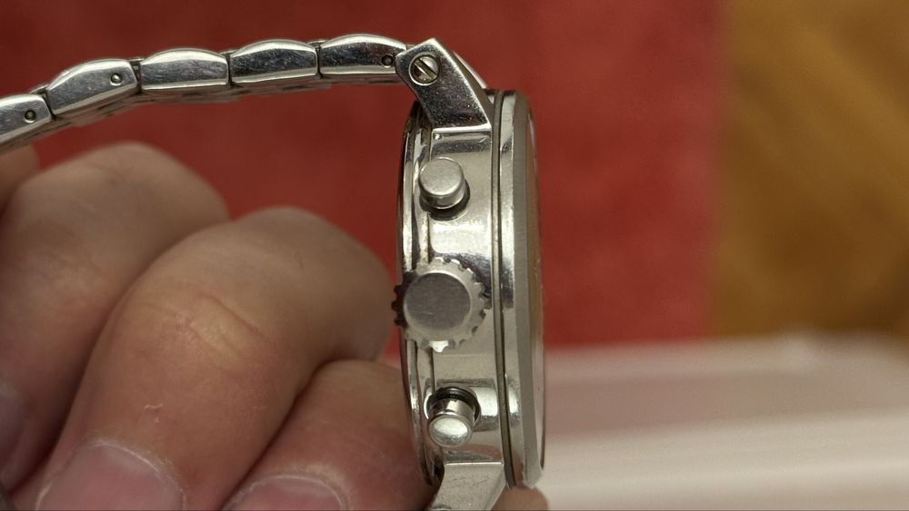 Vand ceas dama Fossil, argintiu, 34mm