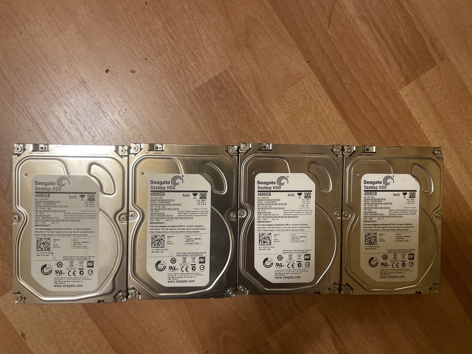 Hdd Seagate 4TB testate
