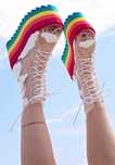Botine cu platforme (summer festival boots)