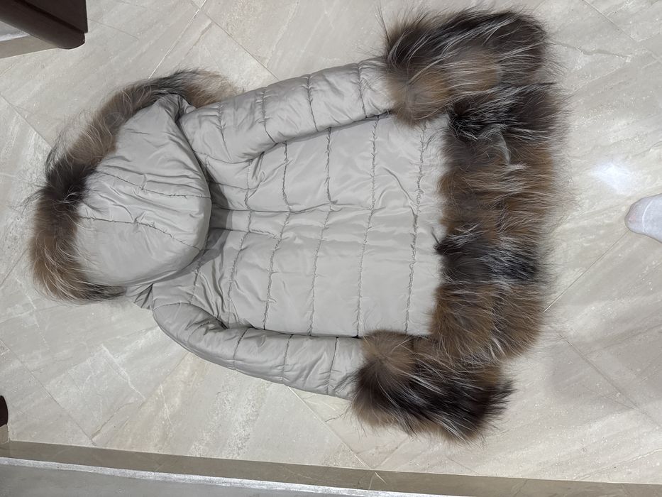 Дамско яке шушляк с естествен косъм