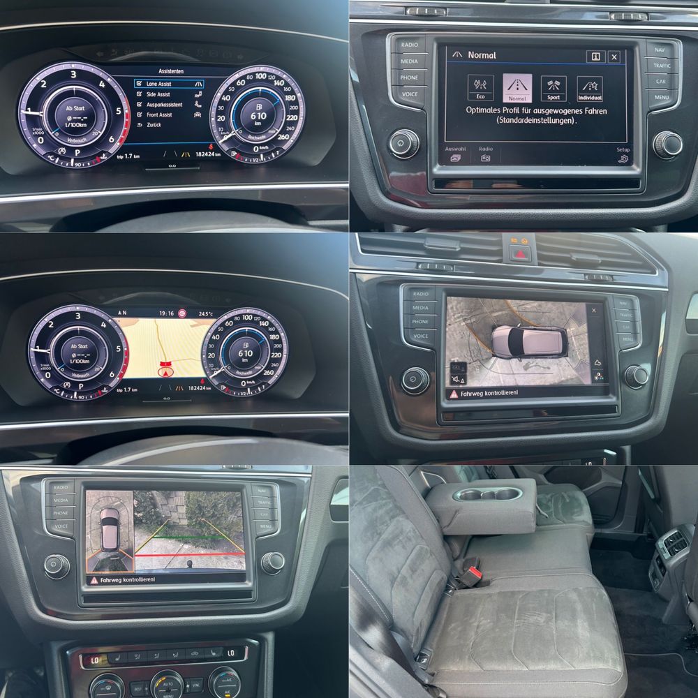 VW Tiguan 2.0 Tdi ~190 Cp~4Motion (4x4)~Automat~Head-Up Display