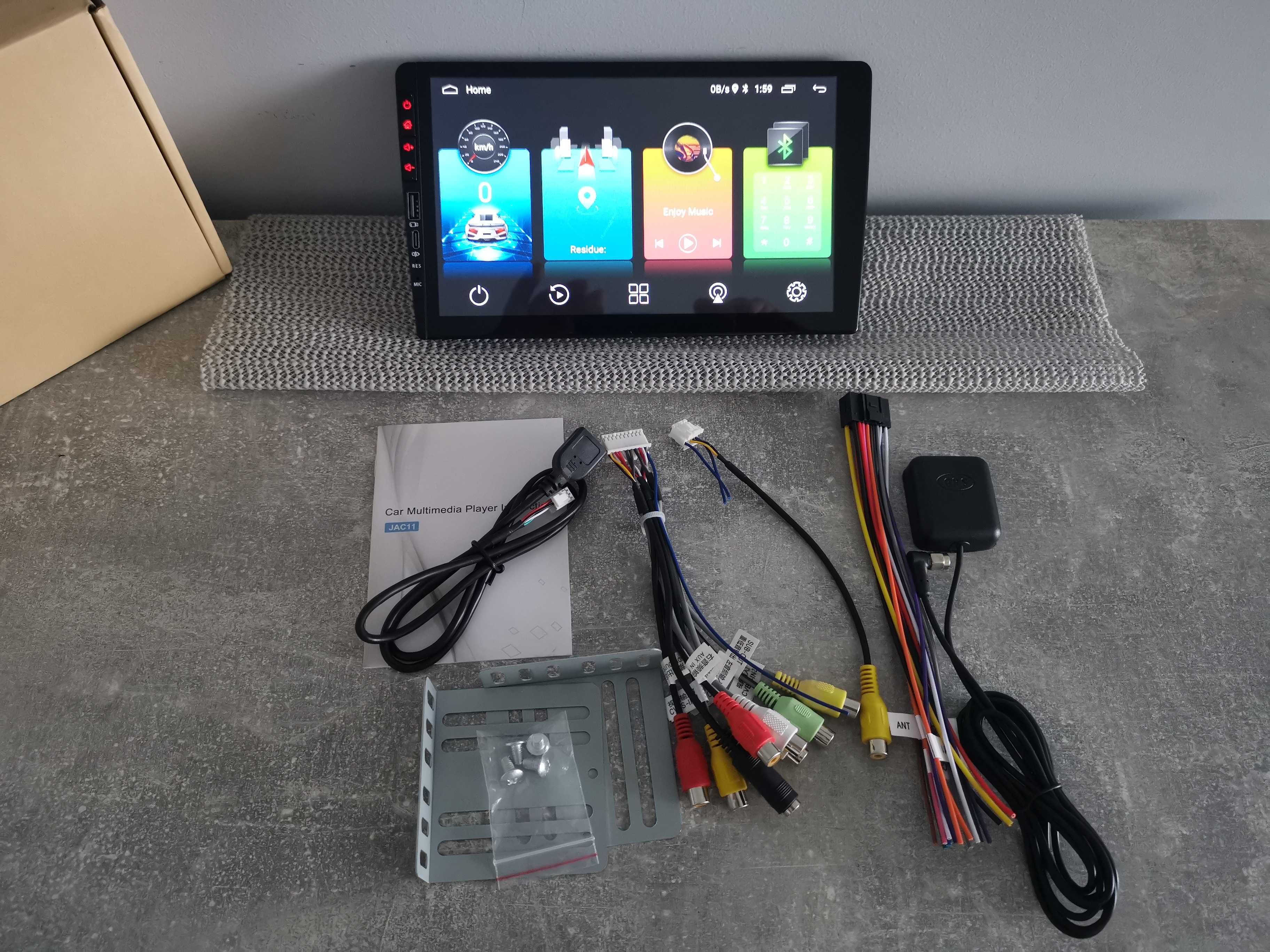 9" 2-DIN мултимедия с Android 12 , RDS , 64GB ROM , 2GB RAM